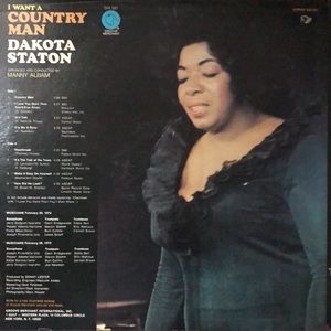 Dakota Staton I Want A Country Man Vinyl Lp '73
